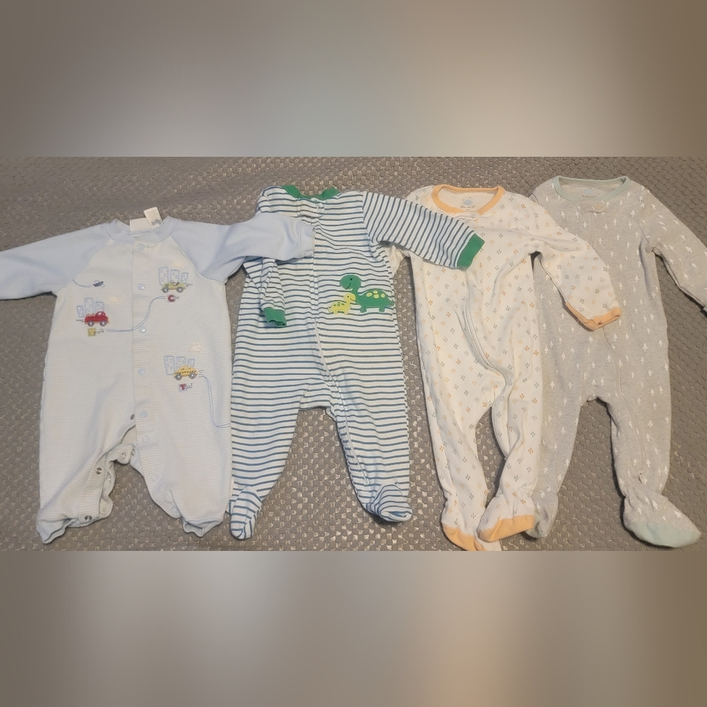 Assorted Baby Boy Pajamas 6-9M